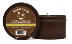 Hemp Seed Oil Massage Candle - Nag Champa